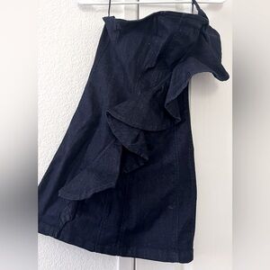 Guess denim raffle dress